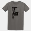 Basic Unisex Crew Neck T Shirt  Thumbnail