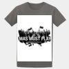 Basic Unisex Crew Neck T Shirt  Thumbnail