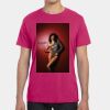 Unisex Poly-Cotton Short-Sleeve T-Shirt Thumbnail