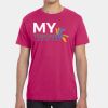 Unisex Poly-Cotton Short-Sleeve T-Shirt Thumbnail